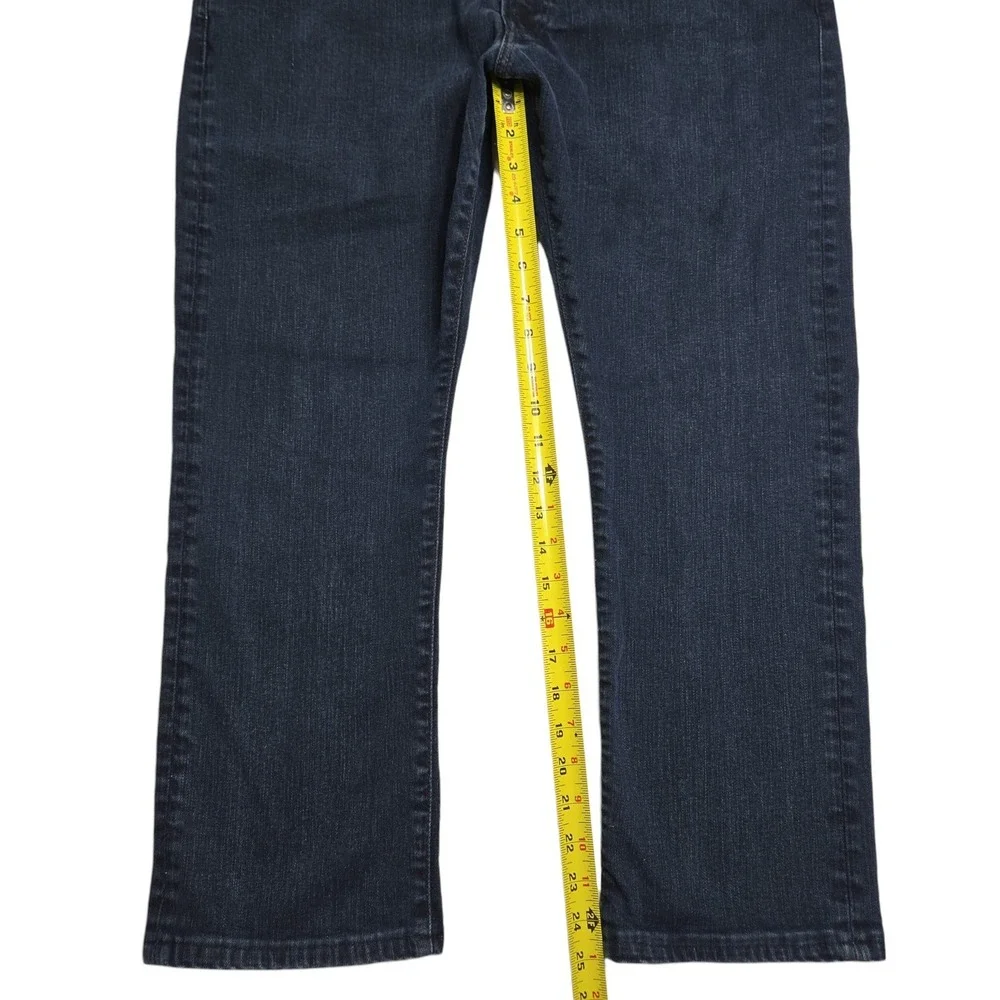 Polo Ralph Lauren Jeans Mens 38x25 Blue Dark Wash Varick Slim Straight Tag 38x30